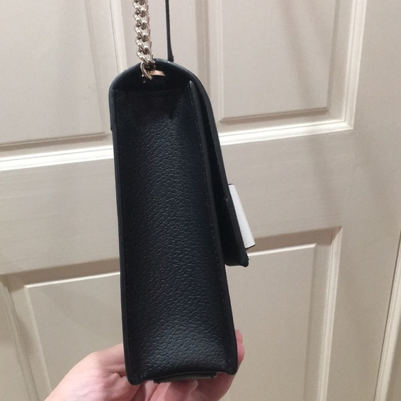 Kate Spade Classic Black Bow Purse Bag - Picture 10 of 13